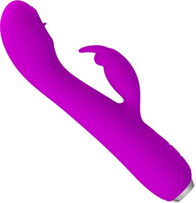 Vibrador Pretty Love Rachel con Succionador Morado