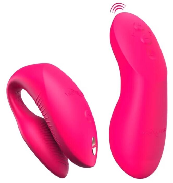 Párový vibrátor WE-VIBE CHORUS PRO elektricky růžový