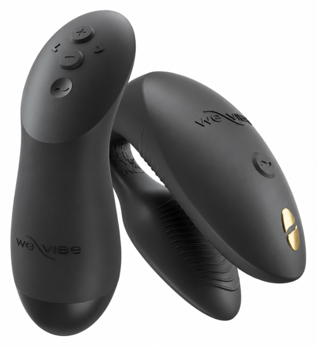 Prémiový párový vibrátor WE-VIBE CHORUS PRO, saténově černý