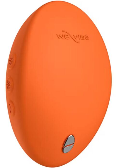 Vibrátor WE-VIBE Temp s ohřevem a chlazením v mandarinkové barvě