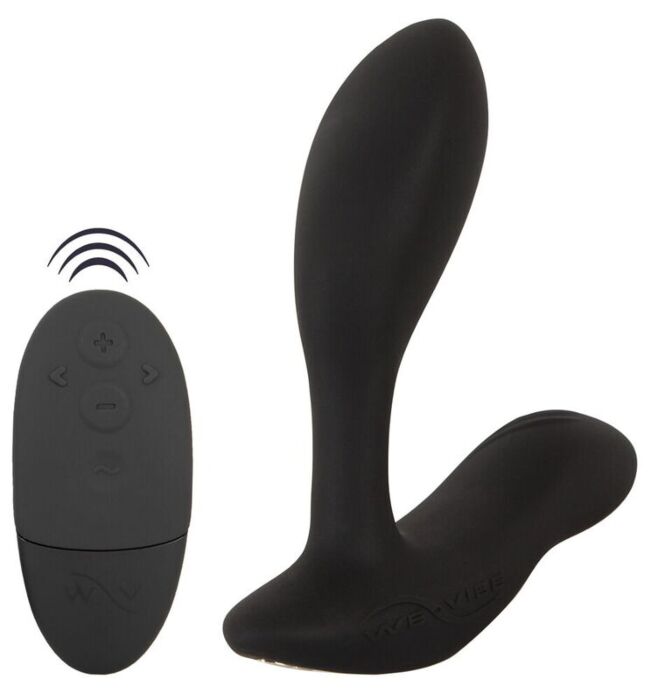 Černý prostatický vibrátor WE-VIBE Vector+