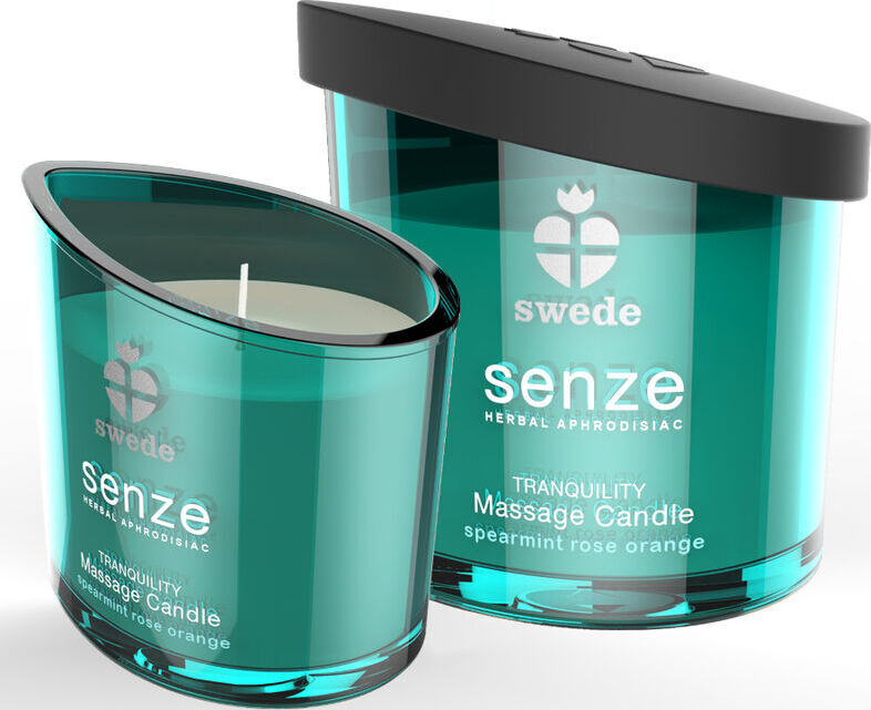 Svíčka masážní Swede Senze Tranquility s hřejivým olejem