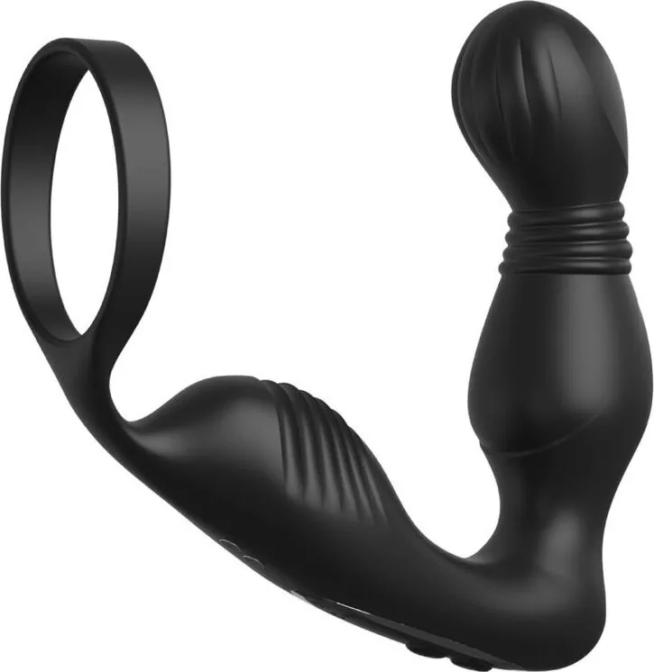 Masér prostaty Ass-Gasm Pro P-Spot Milker s kroužkem
